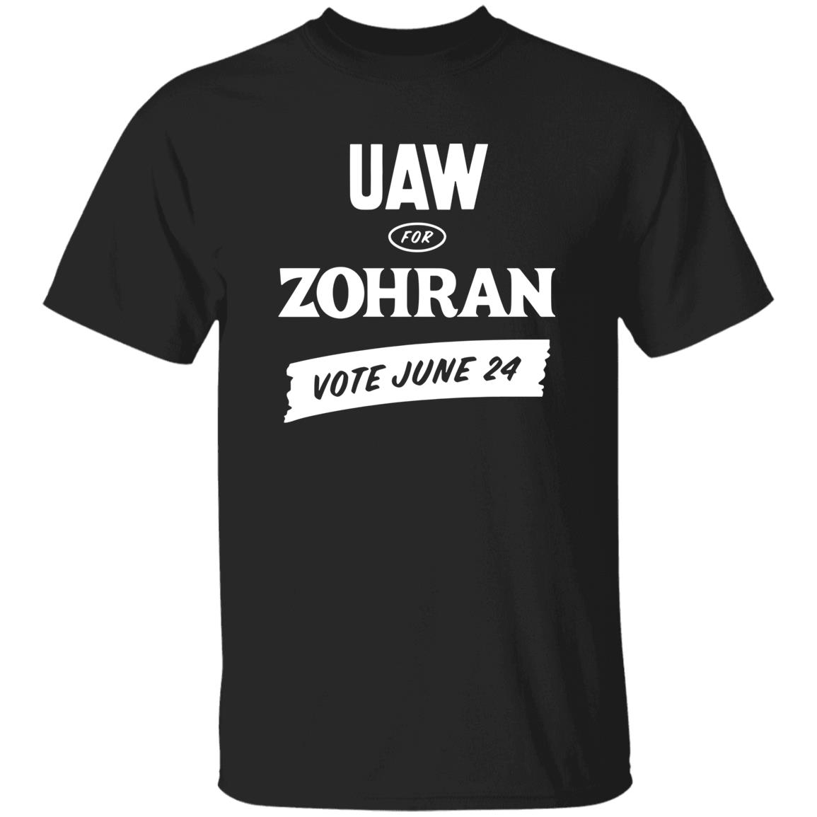 UAW For Zohran Mamdani Shirt